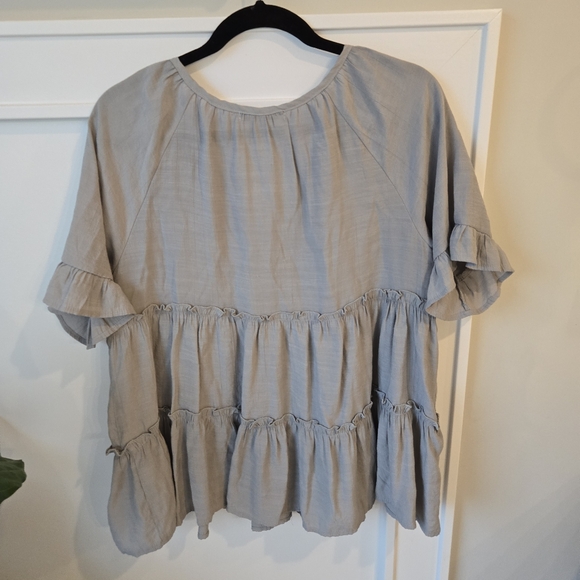 Camille & Co Grey Blouse - Picture 4 of 4